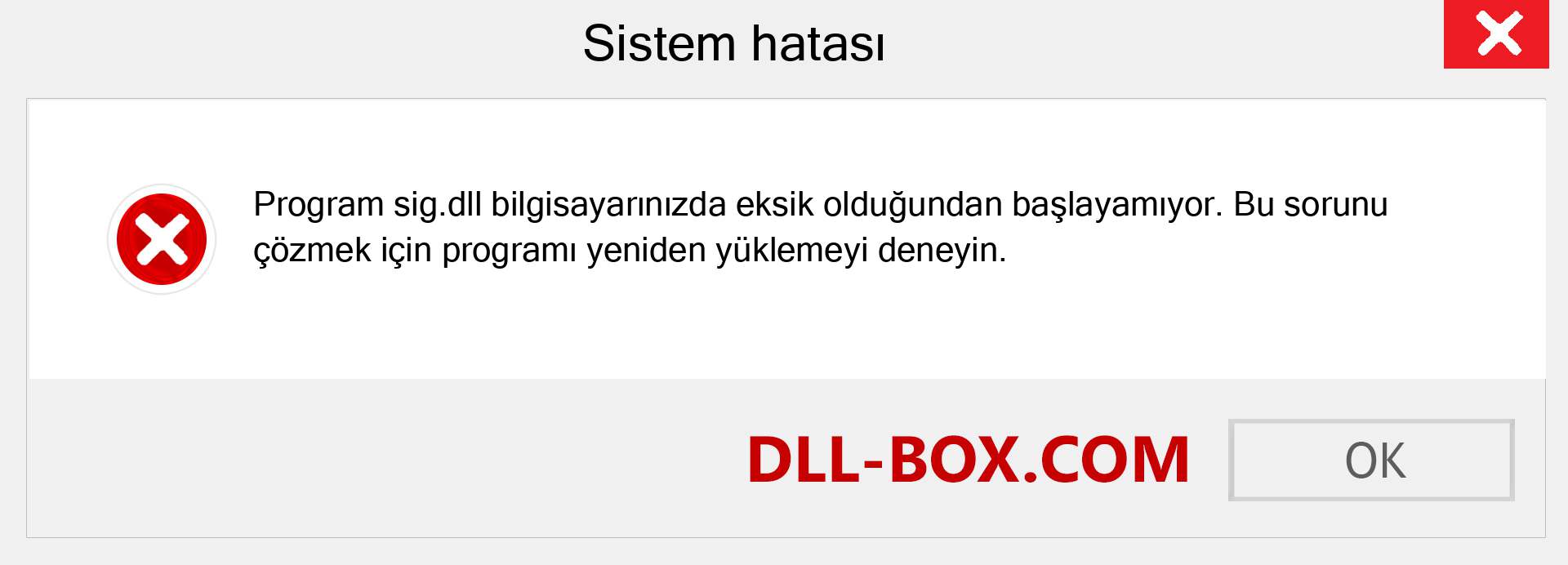 sig.dll dosyası eksik mi? Windows 7, 8, 10 için İndirin - Windows'ta sig dll Eksik Hatasını Düzeltin, fotoğraflar, resimler